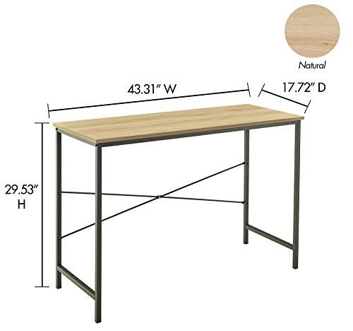 Natural Gray 4-Tier Bookcase N32180