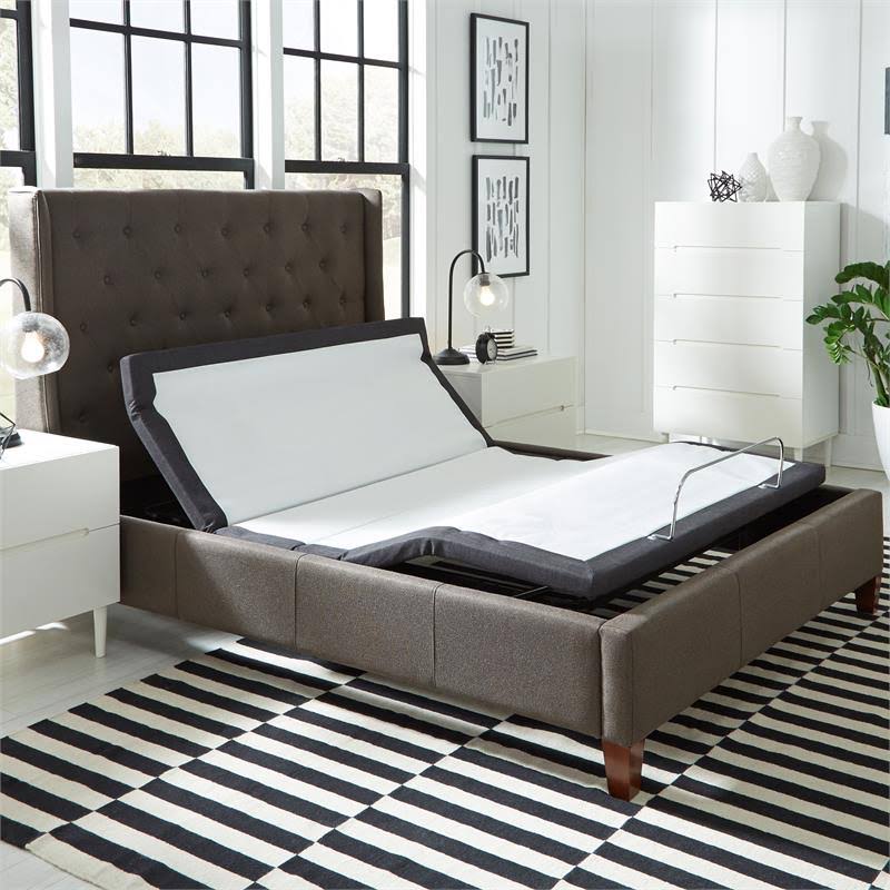 Adjustable Full Bed Base in Black H89962