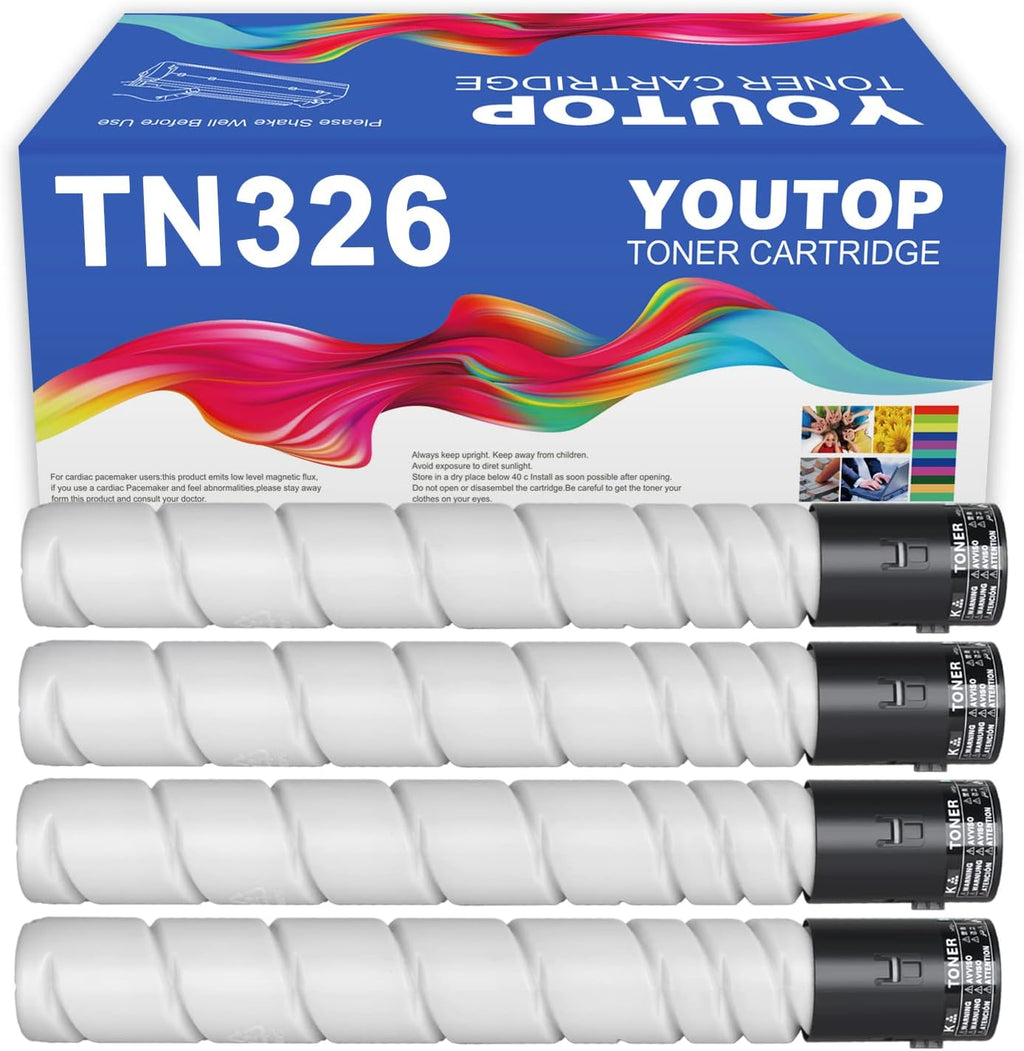 Black Toner Cartridge for Konica Minolta bizhub 308 308e 368 368e B169