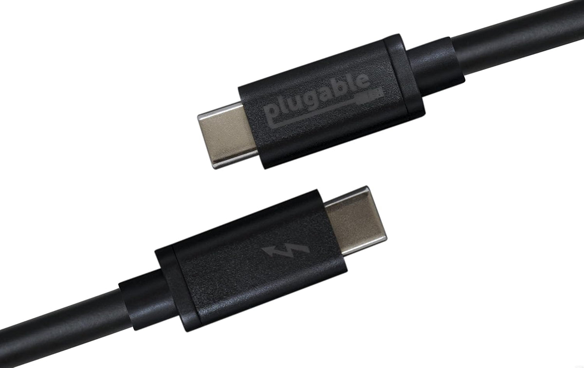 Thunderbolt 3 Cable 20Gbps 100W 6.6ft / 2m USB C Pack of 2 I693386