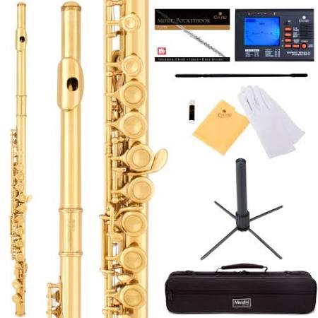 Closed Hole C Flute with Tuner, Stand, Book, Deluxe Case and Warranty G71139