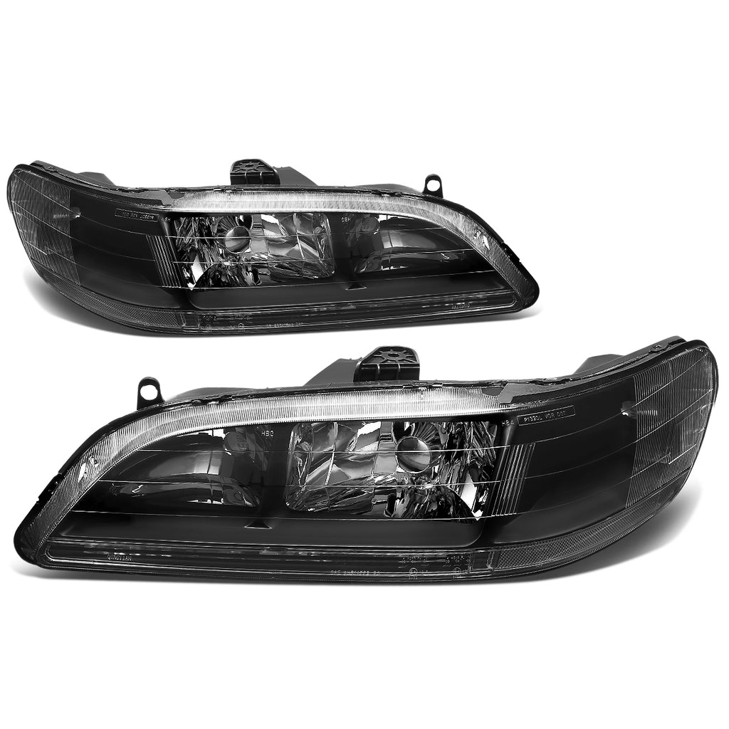 OE Style Black Housing Clear Corner Headlamp U475