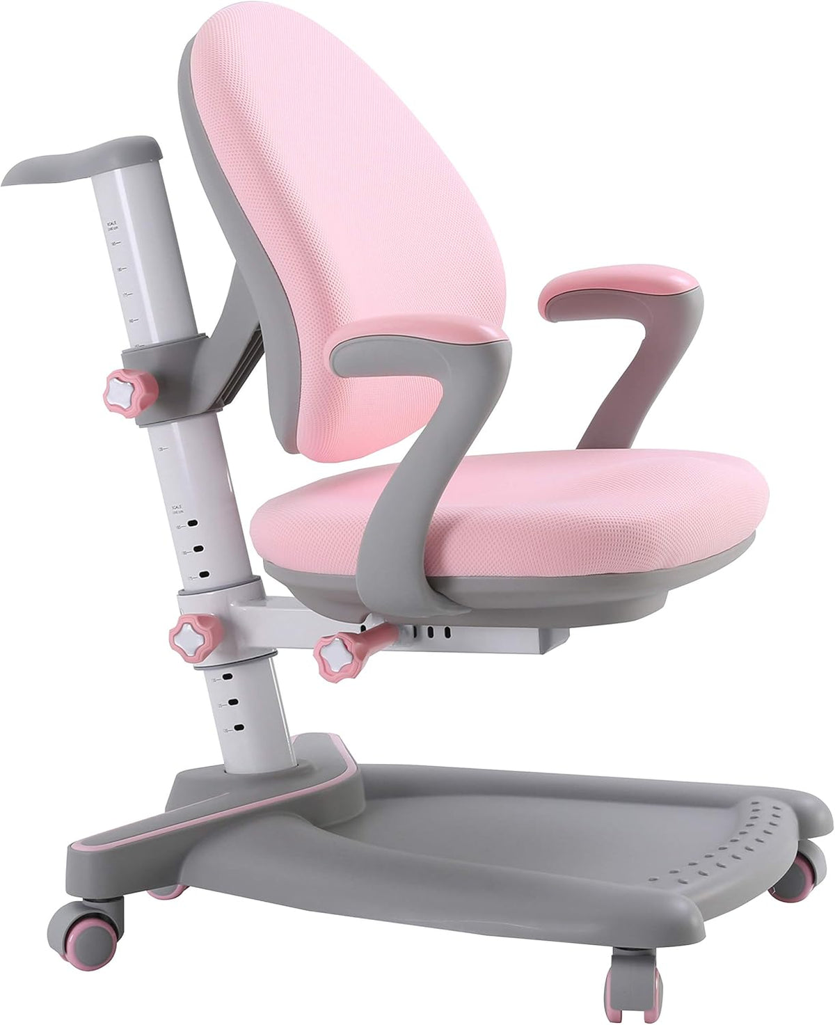 Blue Ergonomic Kids Desk Chair with Footrest Armrest P8118
