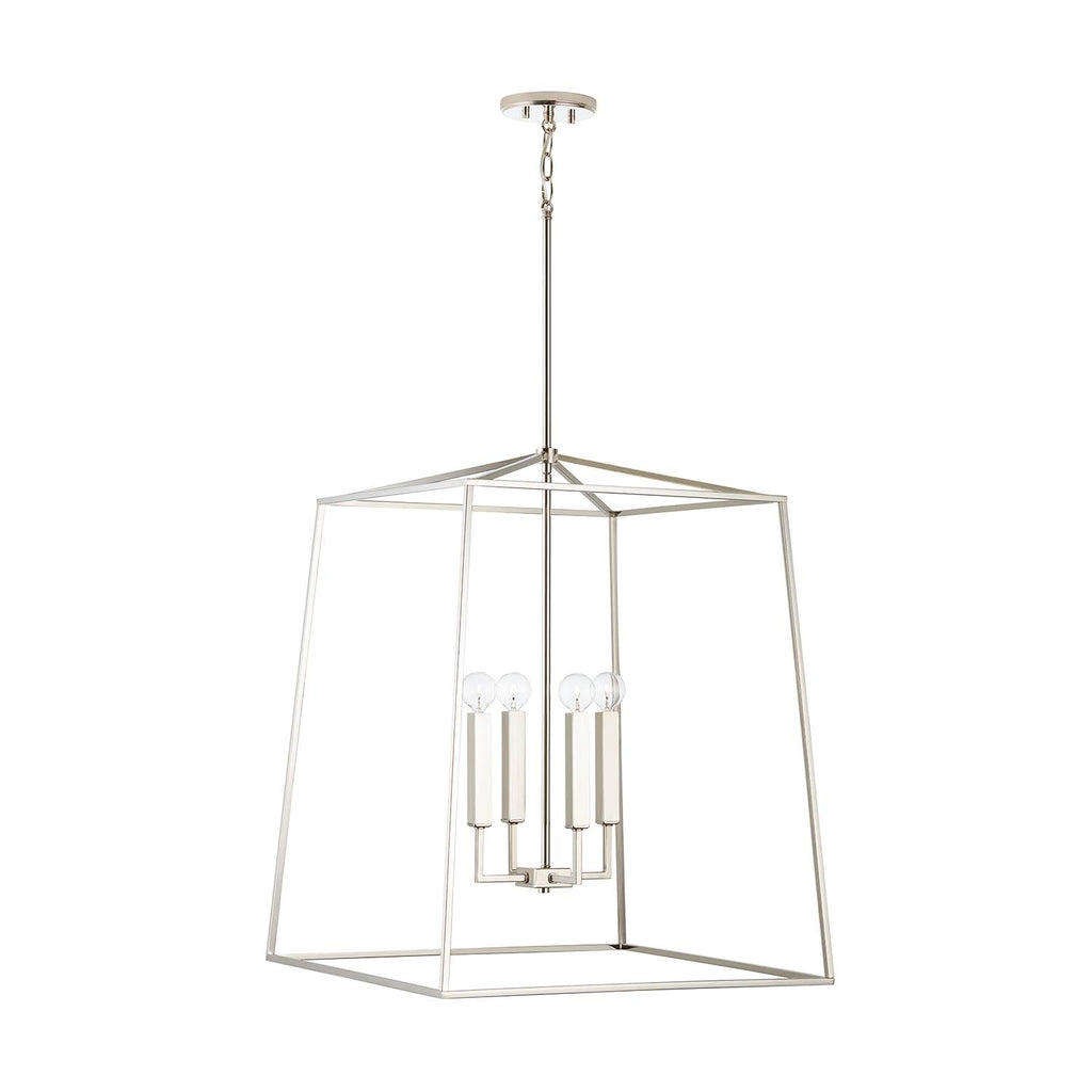 Polished Nickel 4 Light Foyer Y482600