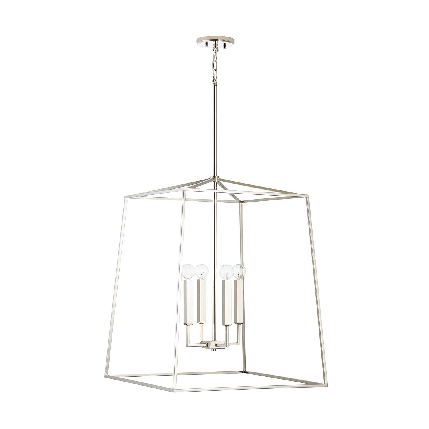 Polished Nickel 4 Light Foyer Y482600