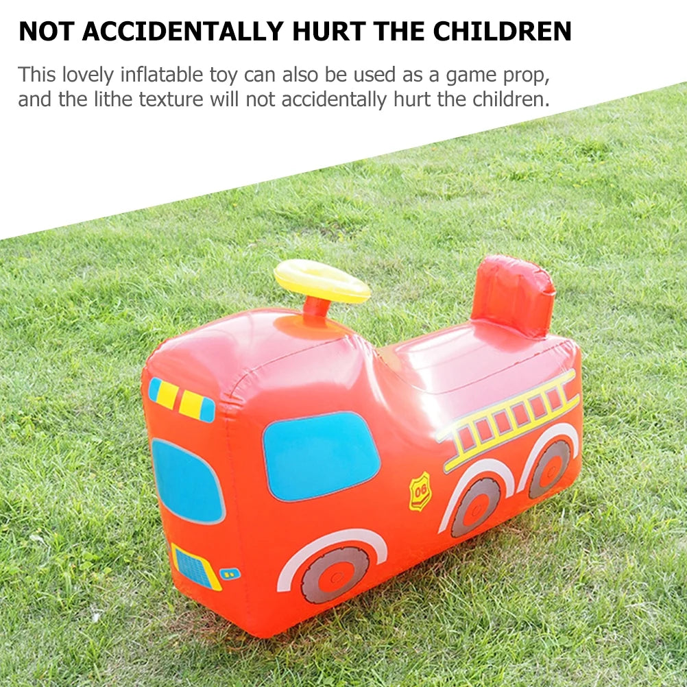 5 Count Inflatable Toy Cars Truck Fire Truck L181