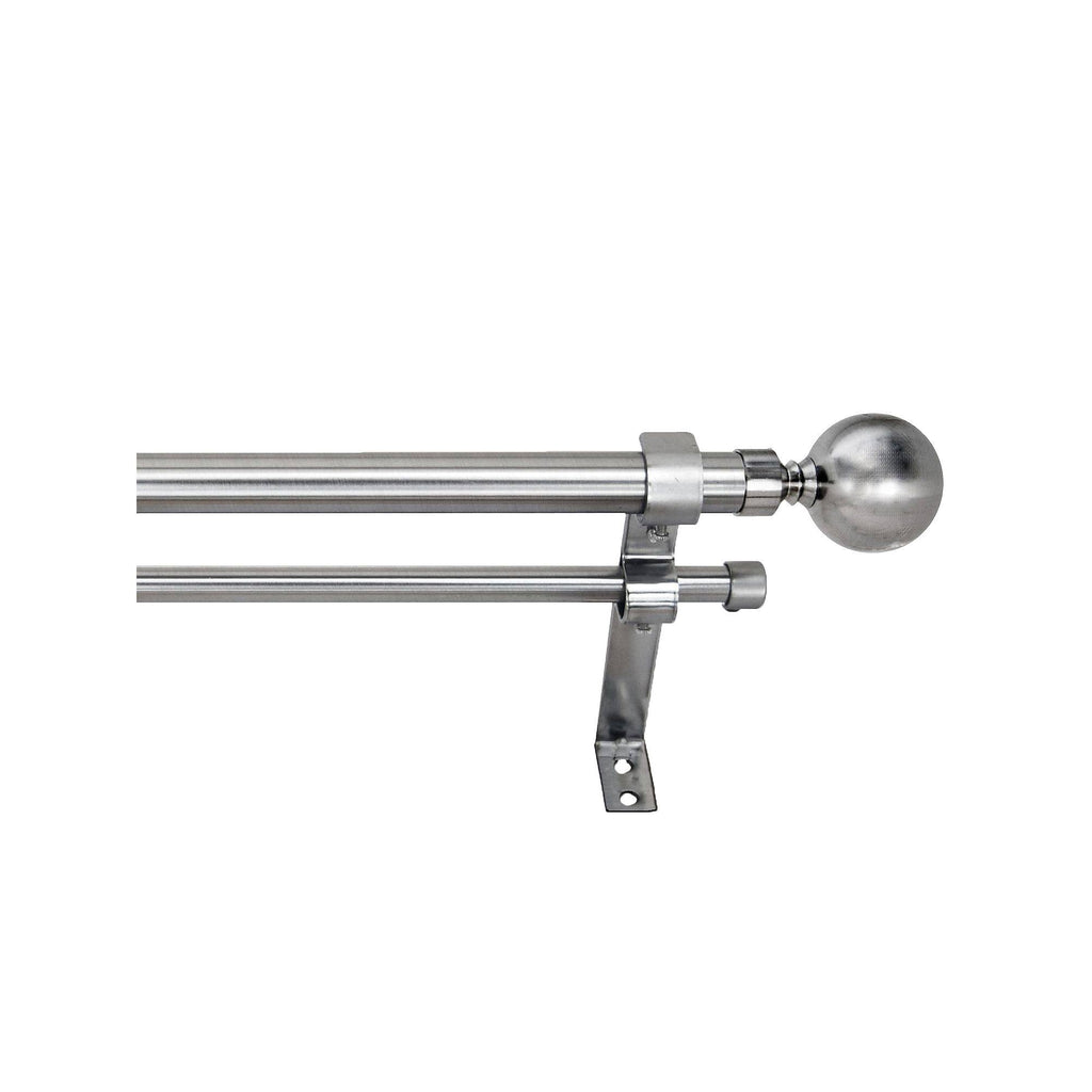 1x22 Ball Double Rod Set, Silver G977600
