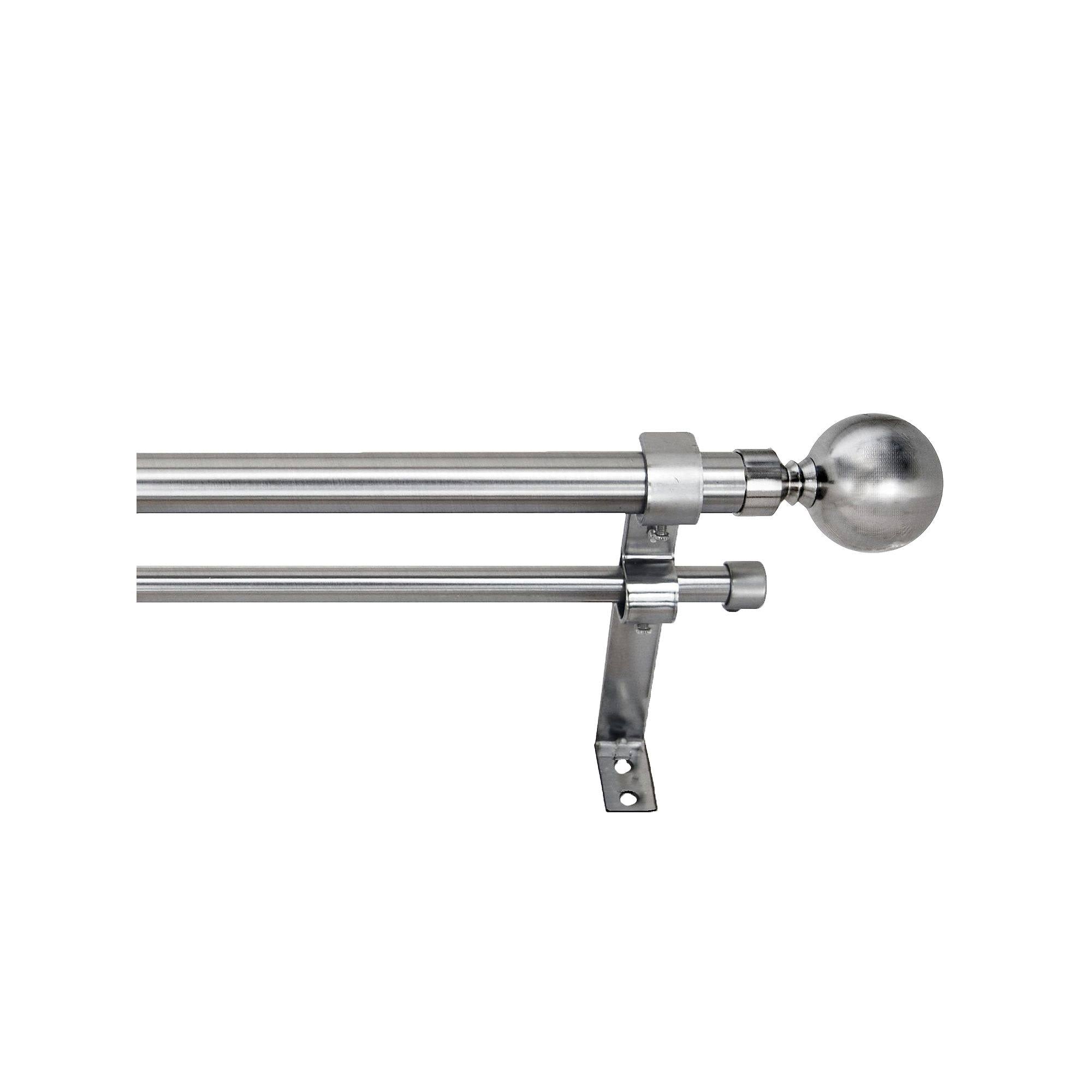 1x22 Ball Double Rod Set, Silver G977600