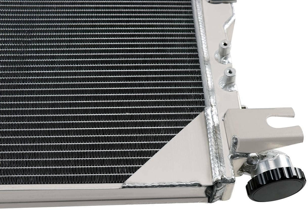 Aluminum Radiator with Shroud Fan and Relay for Jeep Wrangler JK 3.6L 3.8L A95886