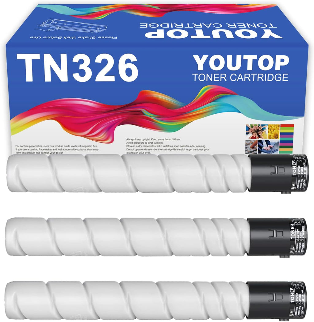 Black Toner Cartridge for Konica Minolta bizhub 308 308e 368 368e B169