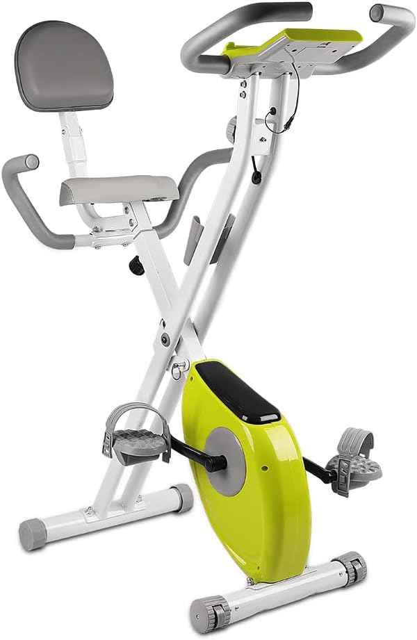Magnetic Folding Exercise Bike with LCD Monitor O24733