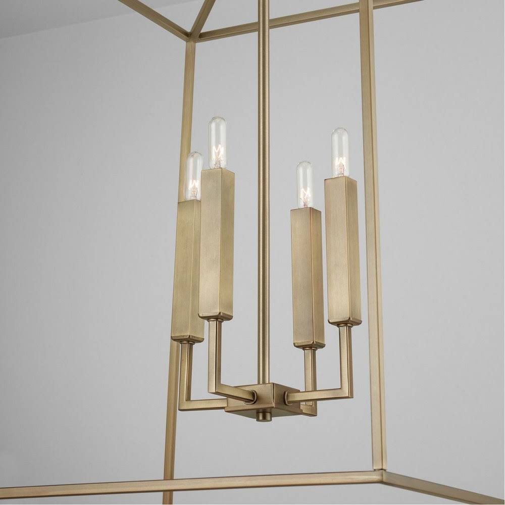 Polished Nickel 4 Light Foyer Y482600
