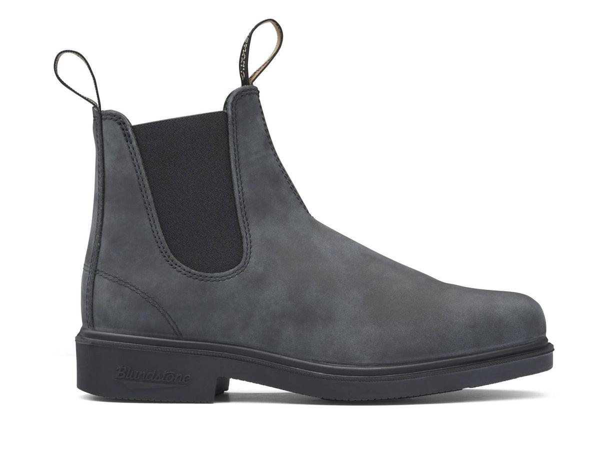 Rustic Black Chisel Toe Boots L16454