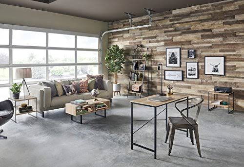 Natural Gray 4-Tier Bookcase N32180