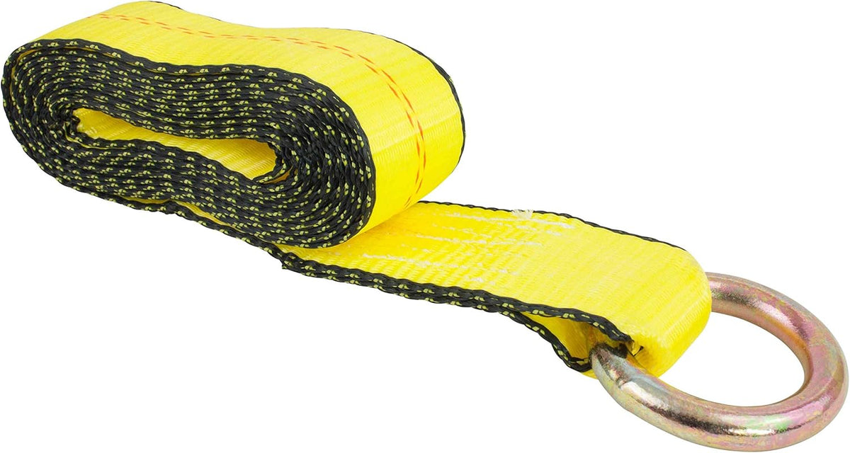 8 Pack Car Tie Down Ratchet Strap with Chain Anchor Wheel Straps E880071