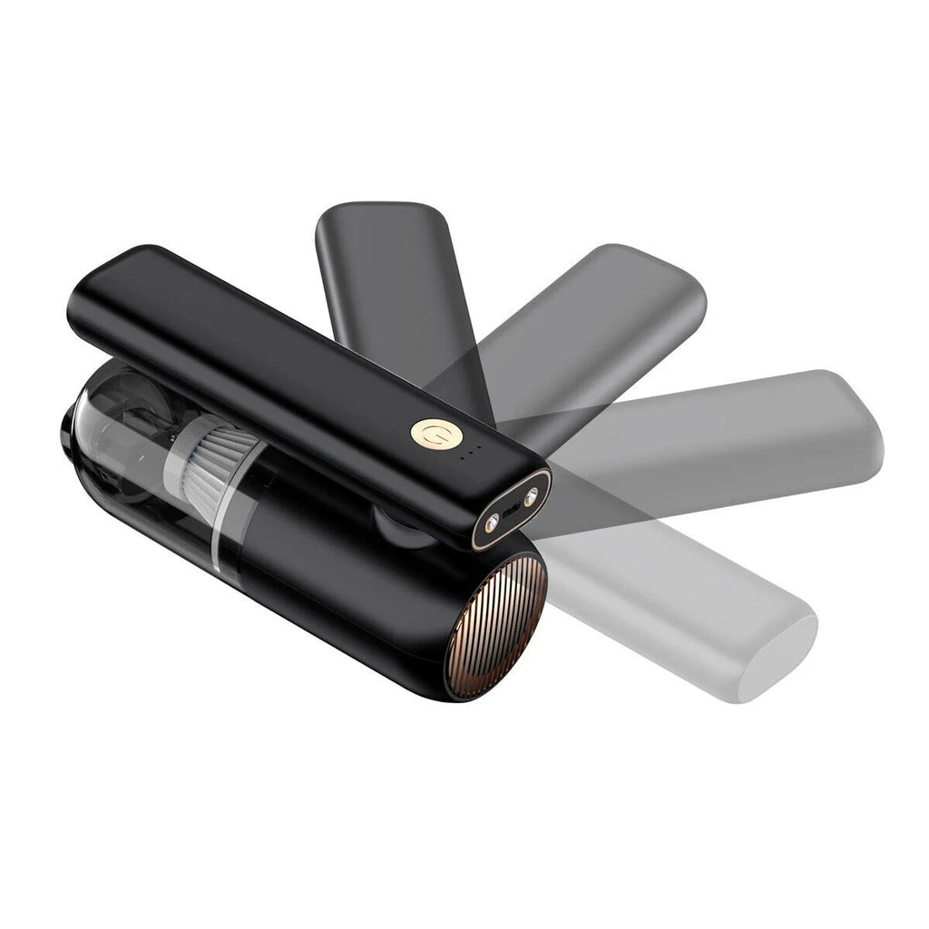 Portable Car Vacuum Cleaner with LED Light Q77796