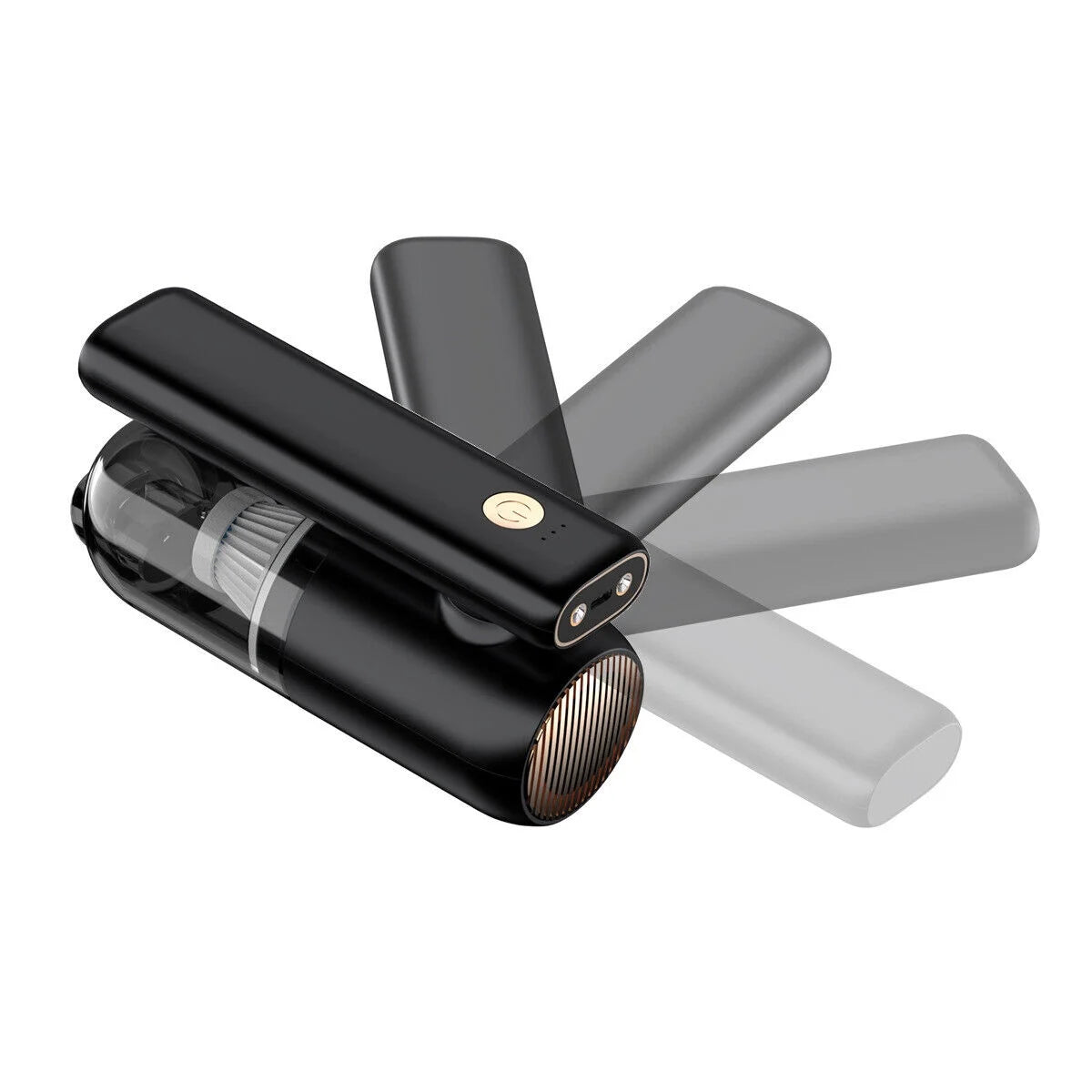 Portable Car Vacuum Cleaner with LED Light Q77796