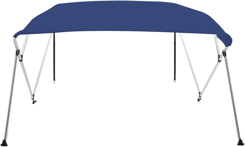 4 Bow Bimini Top Blue Canvas Boat Canopy X761634