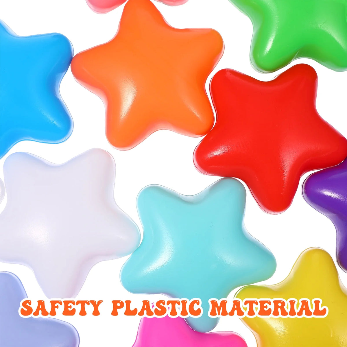 100pcs Star Shaped Ocean Balls Swimming Toys T973772