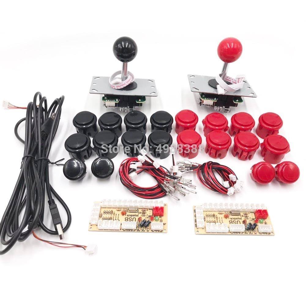 Arcade Kit USB Encoder, Sanwa Joystick and Push Buttons Y932739