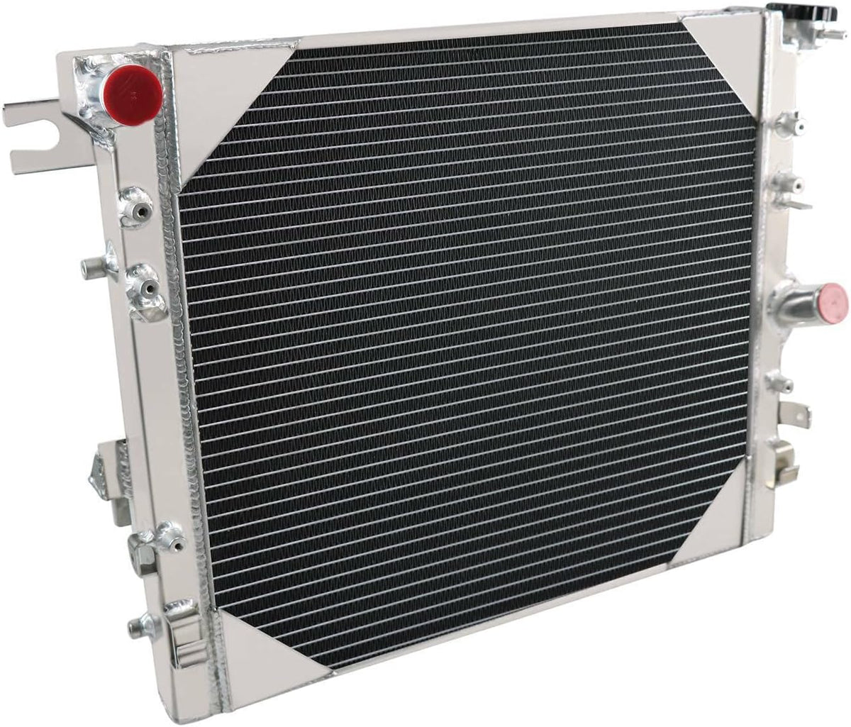 Aluminum Radiator with Shroud Fan and Relay for Jeep Wrangler JK 3.6L 3.8L A95886