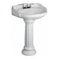 White Pedestal Lavatory E223