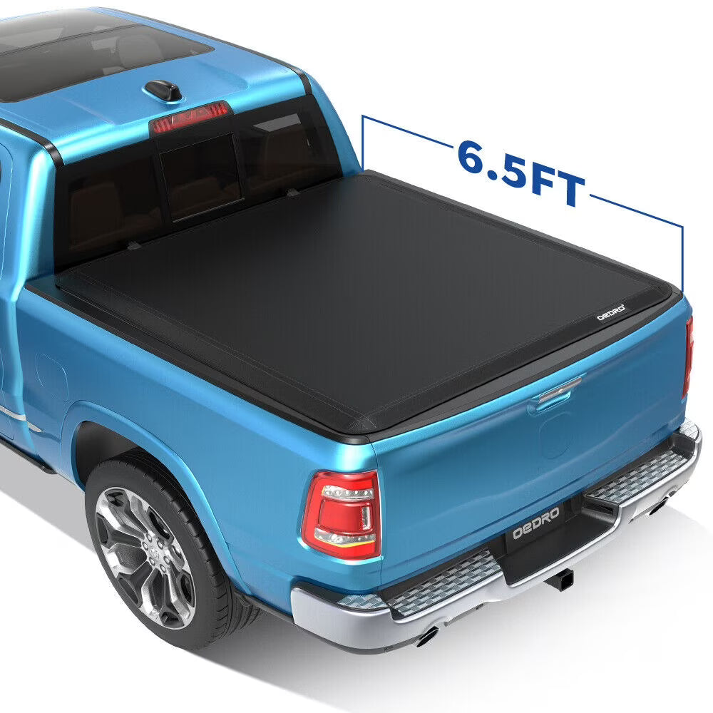 6.6ft Soft Roll up Truck Bed Tonneau Cover Z188