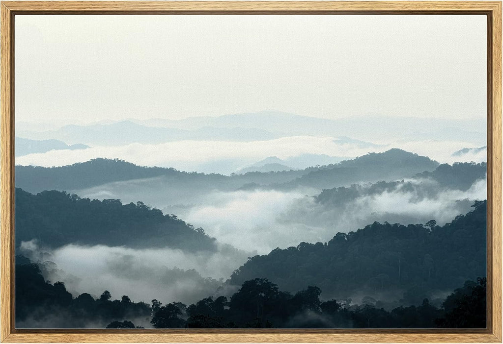 Framed Canvas Print Wall Art 16x24 V996