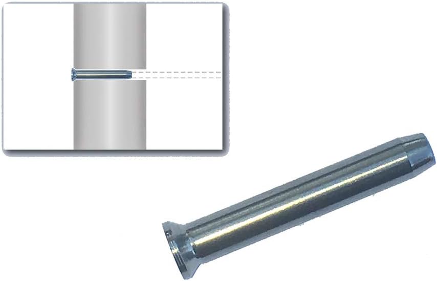 Stainless Steel Hand-Crimp Stemball Swages for 1/8 Cable Railing, Lot of 50 E2896