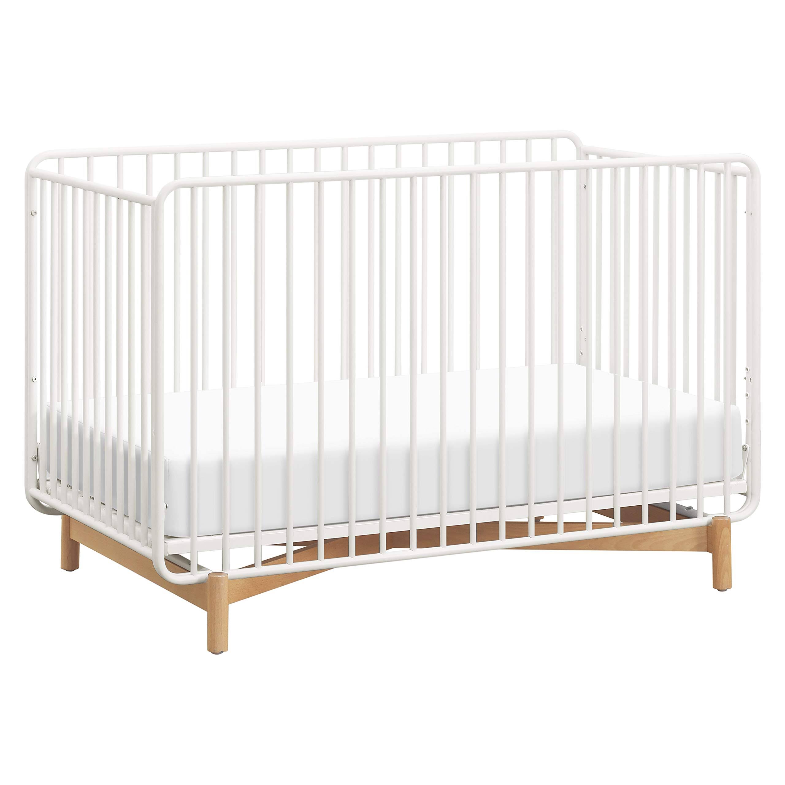 Metal Crib with Toddler Bed Conversion Kit G3368