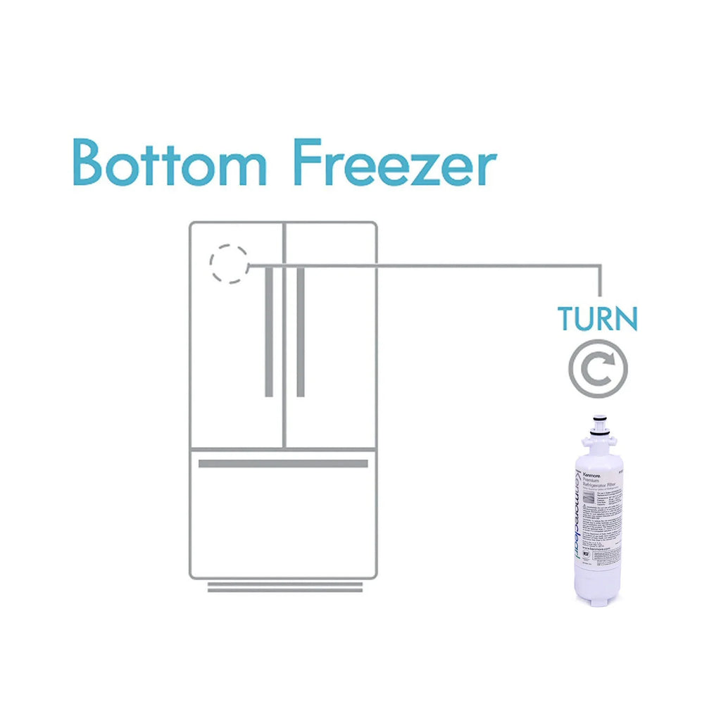 3 Pack Ice Water Refrigerator Filter M766