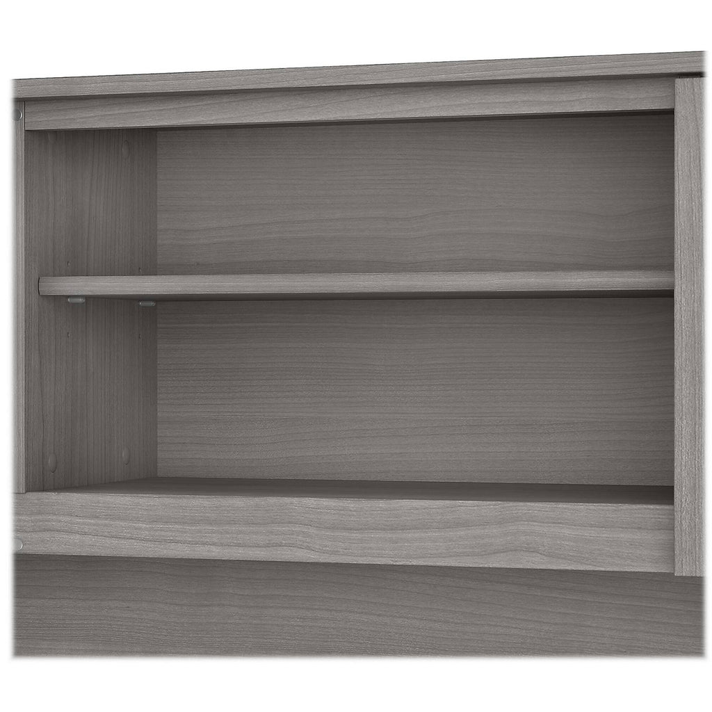 Platinum Gray Desk Hutch B708537