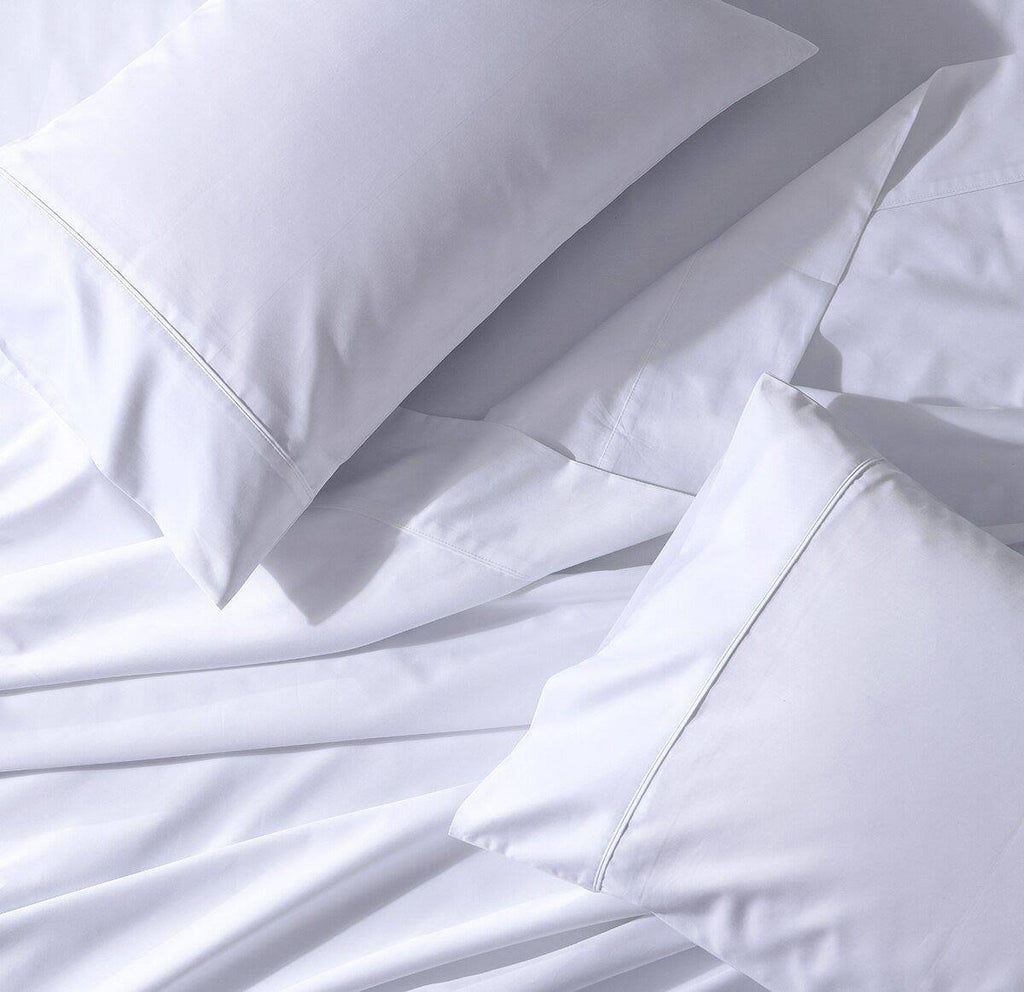 White Percale Sheets California King C325