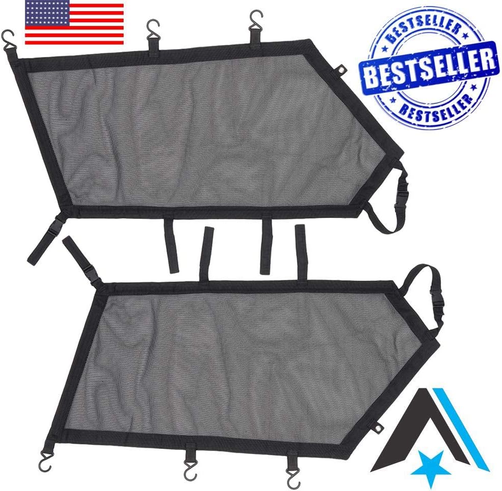 Window Safety Race Nets for Can Am Maverick X3 & X3 Max, Drive & Passenger Side (1 Pair) B519