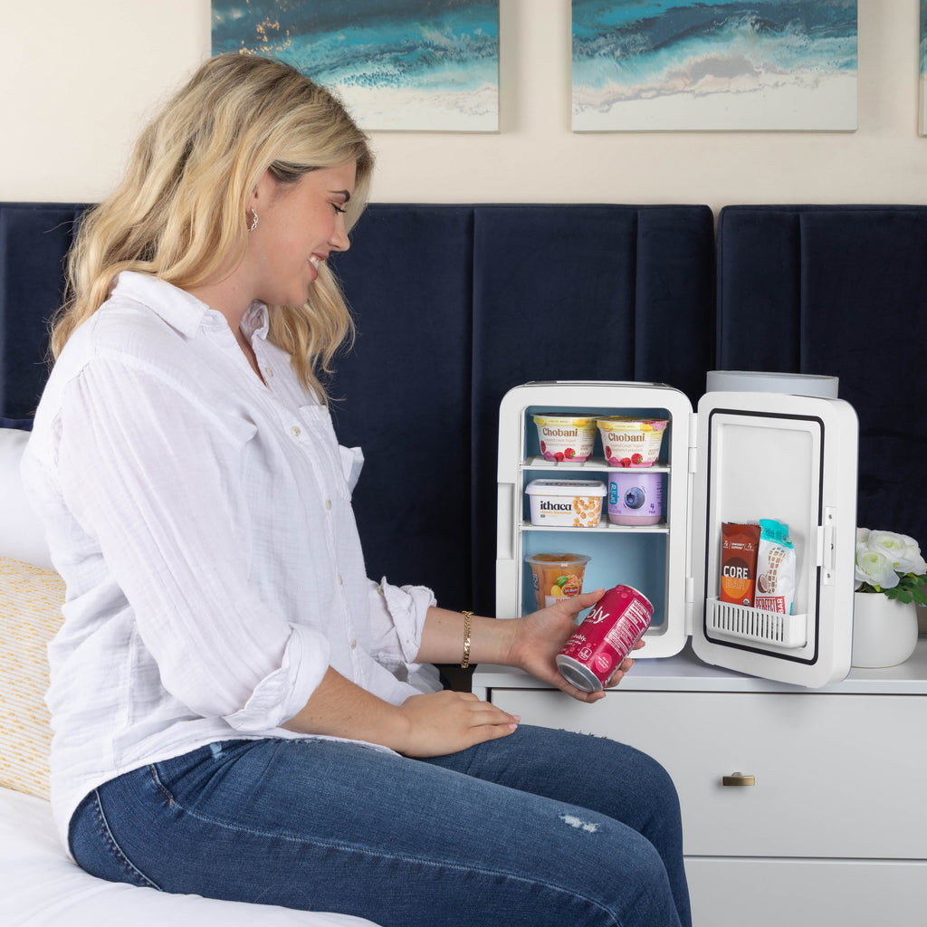 Compact Portable Cooler Warmer Mini Fridge Y5760