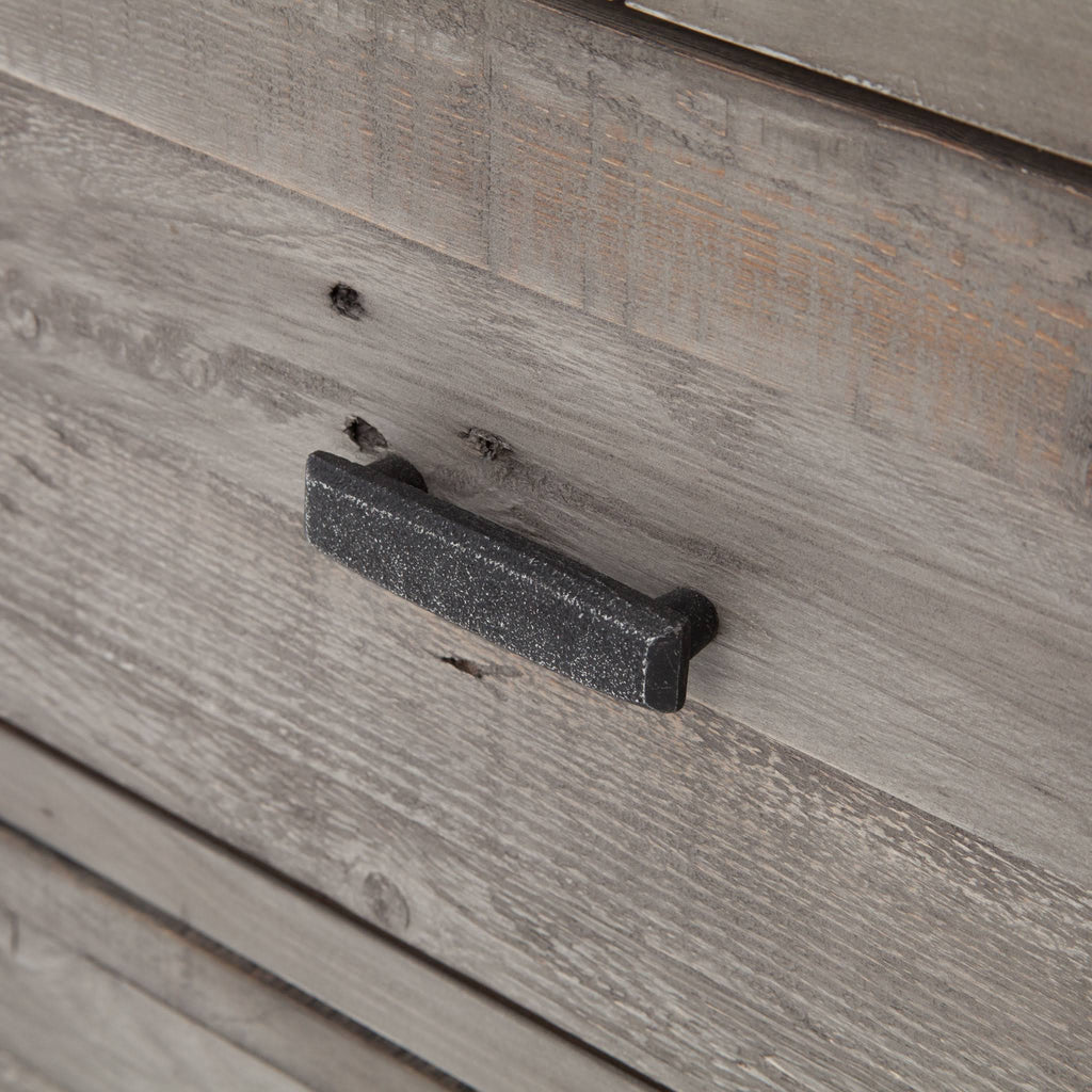 Rustic Black Olive 3-Drawer Dresser X40049