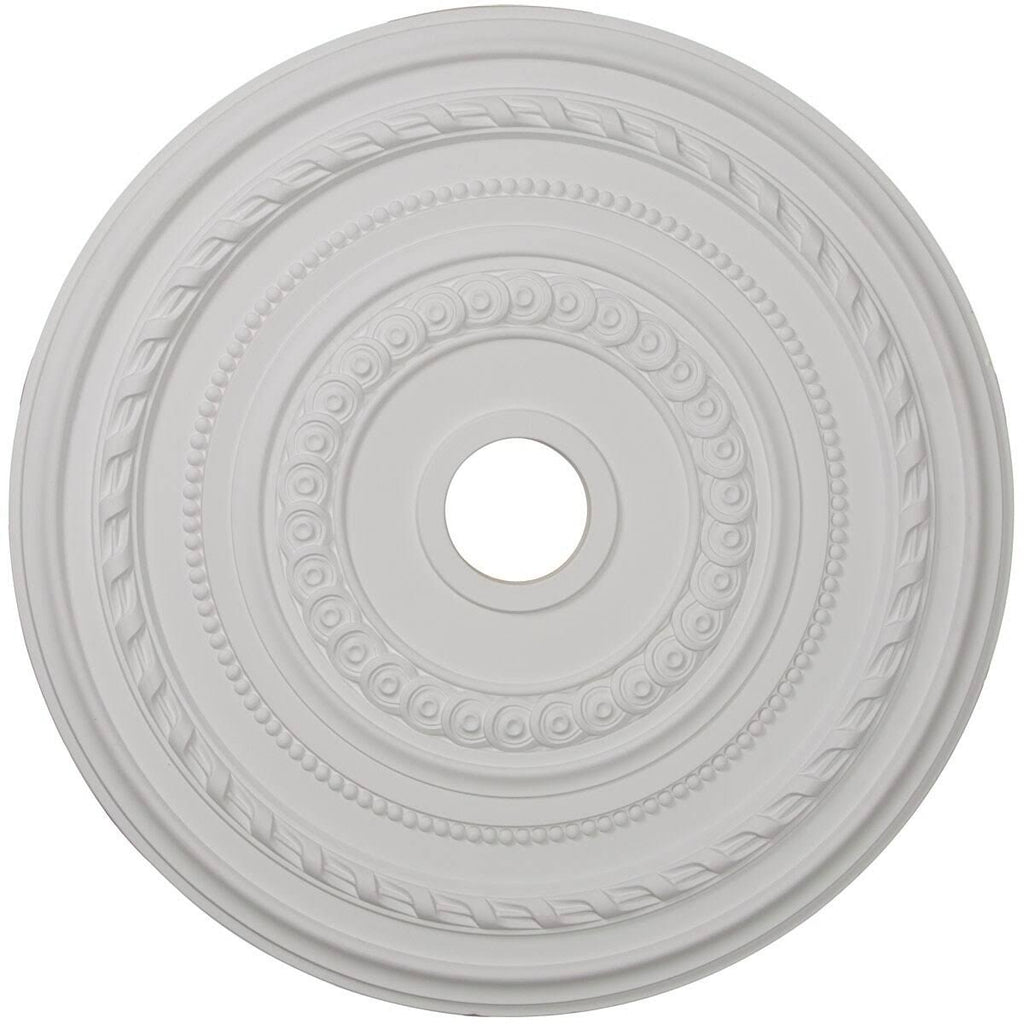 Hand-Painted Brushed Mahogany Ceiling Medallion N63423