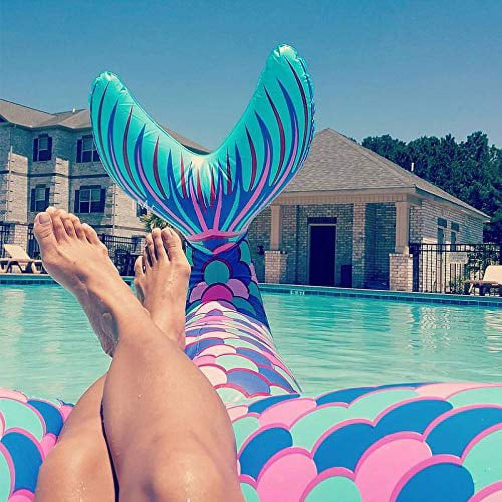 Inflatable Mermaid Fin Pool Float L723