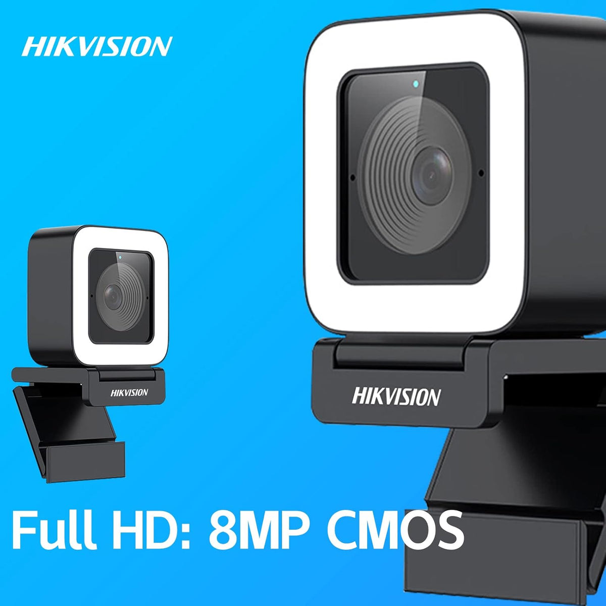 1080P 60fps HD Webcam with Light Microphone, 2 Built-in Noise Reduction Mics, Autofocus, Type C USB2.0, with Tripod I55872