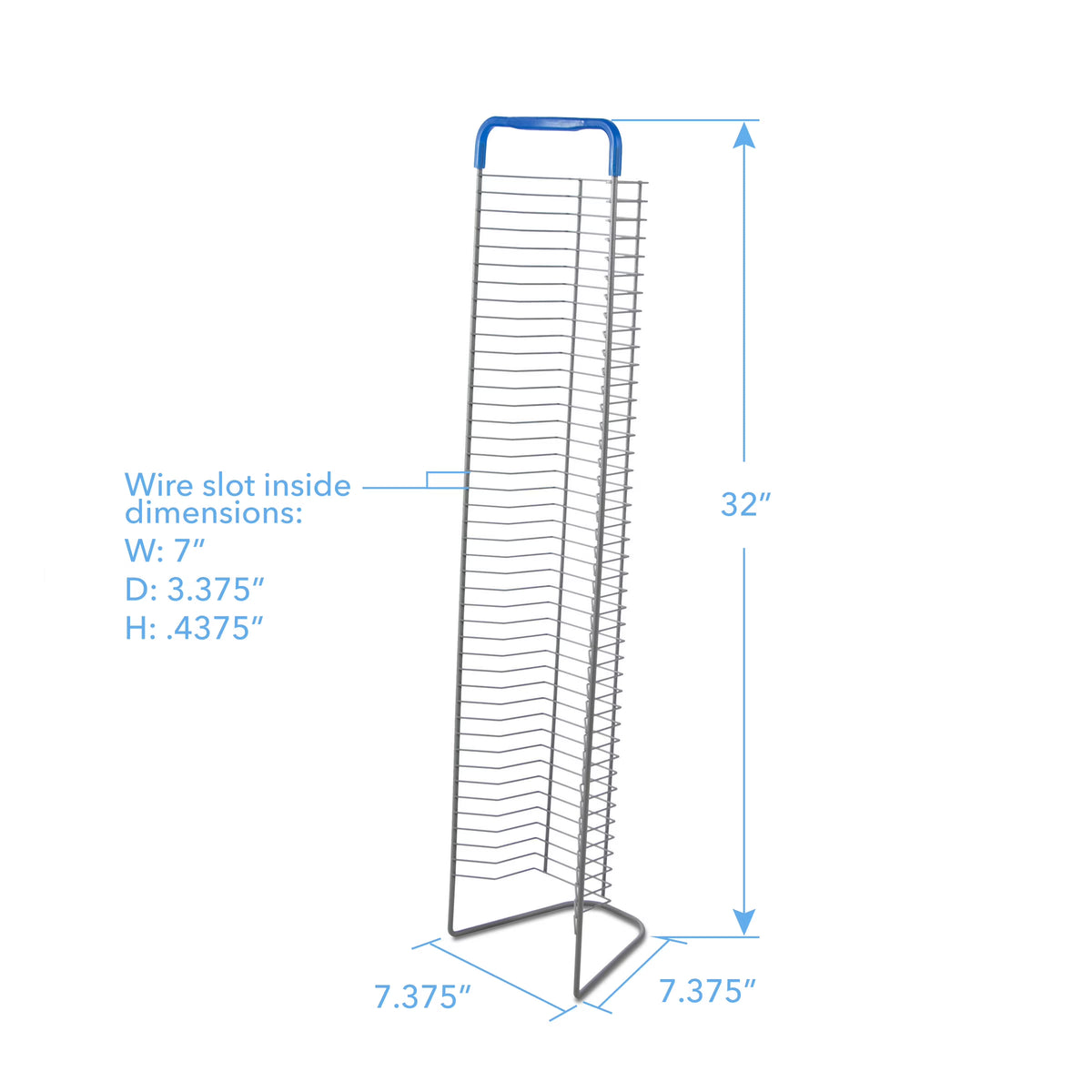 Blu-ray Wire Nestable Rack R16292