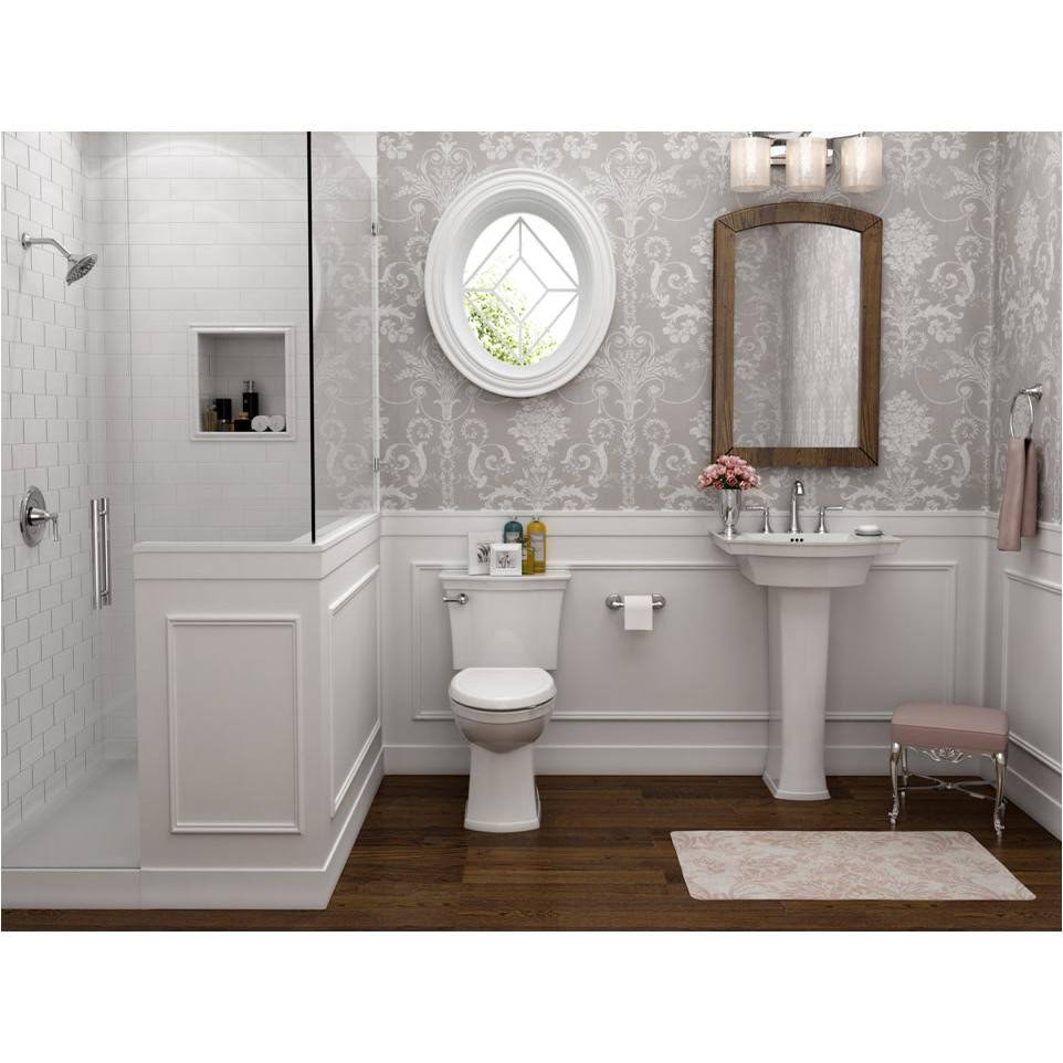 Polished Nickel Widespread Bathroom Faucet L68122