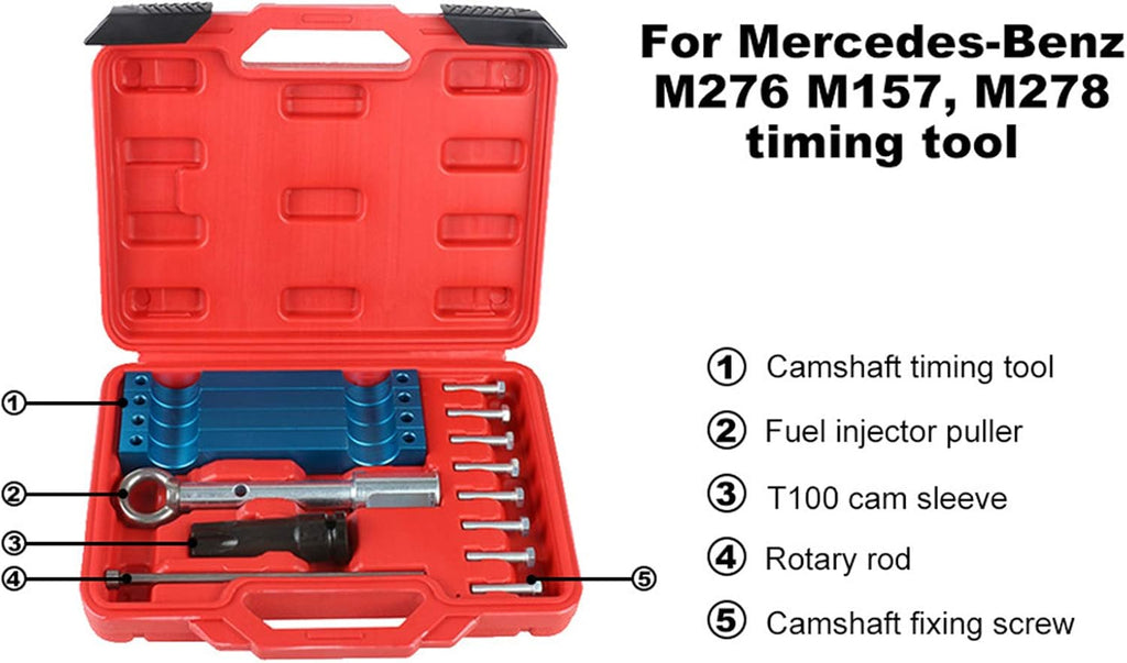 Engine Timing Tool Kit with Injector Removal Puller Tool Pack of 2 A5846