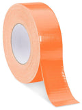 Fluorescent Orange Industrial Duct Tape, 2 x 22 x 60 yds, 4 Rolls Y53276