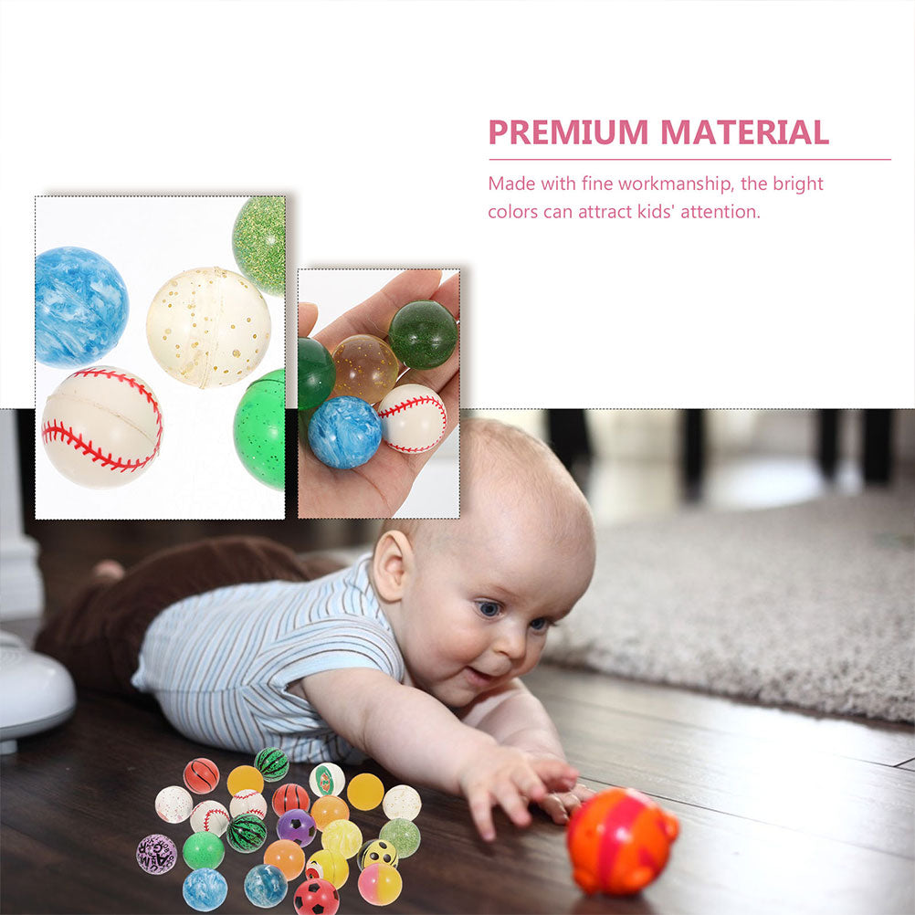 48 Pcs Rubber Bouncy Ball Toy D4937