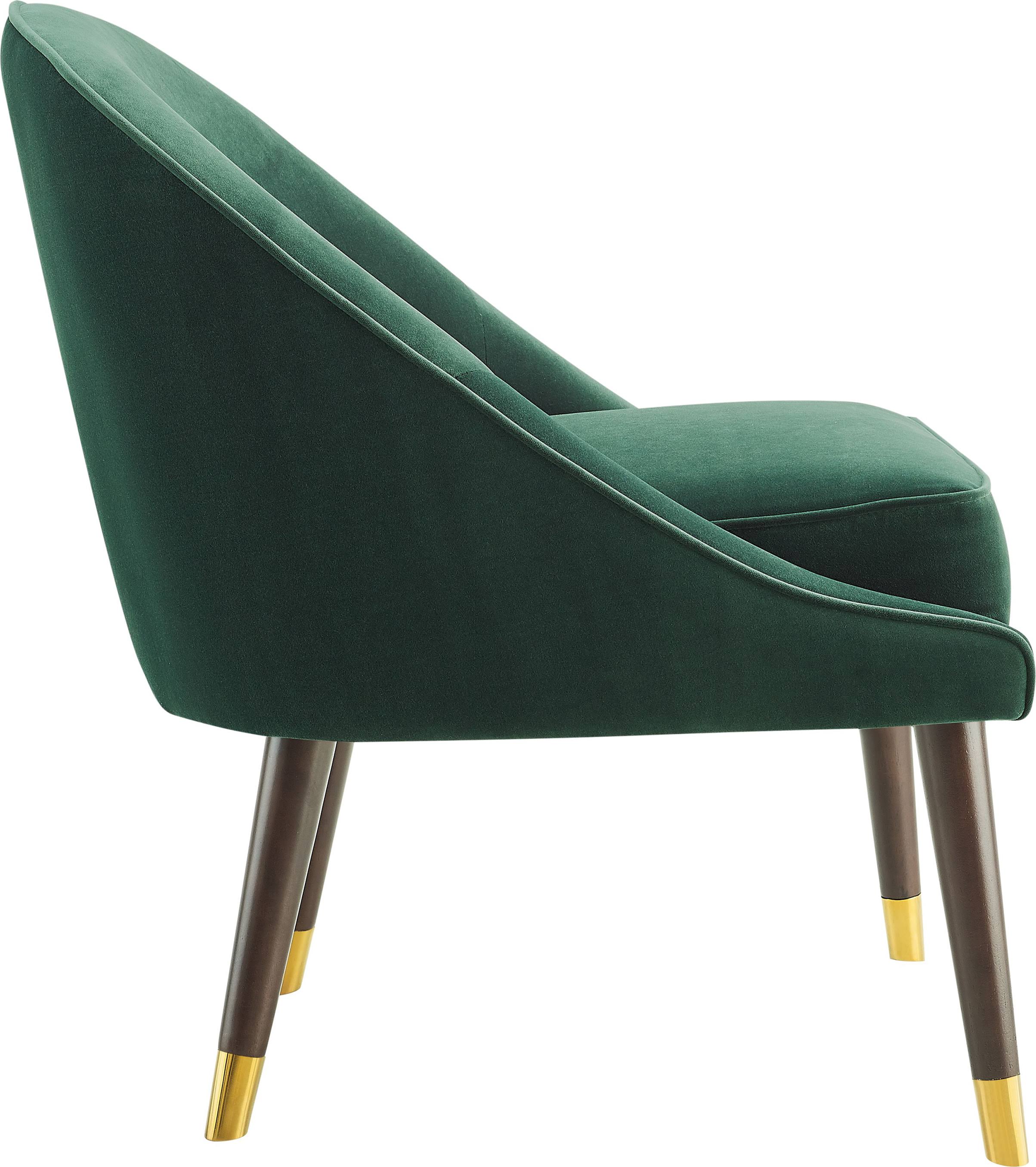 Green Velvet Accent Chair F72156
