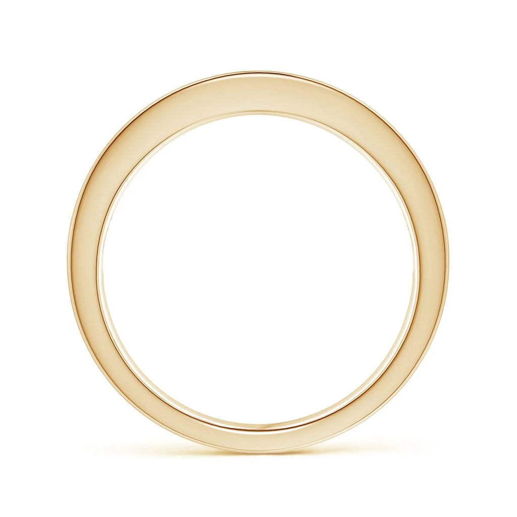 Natural Emerald Ring in 14K Yellow Gold, Size 6, 2mm I79506