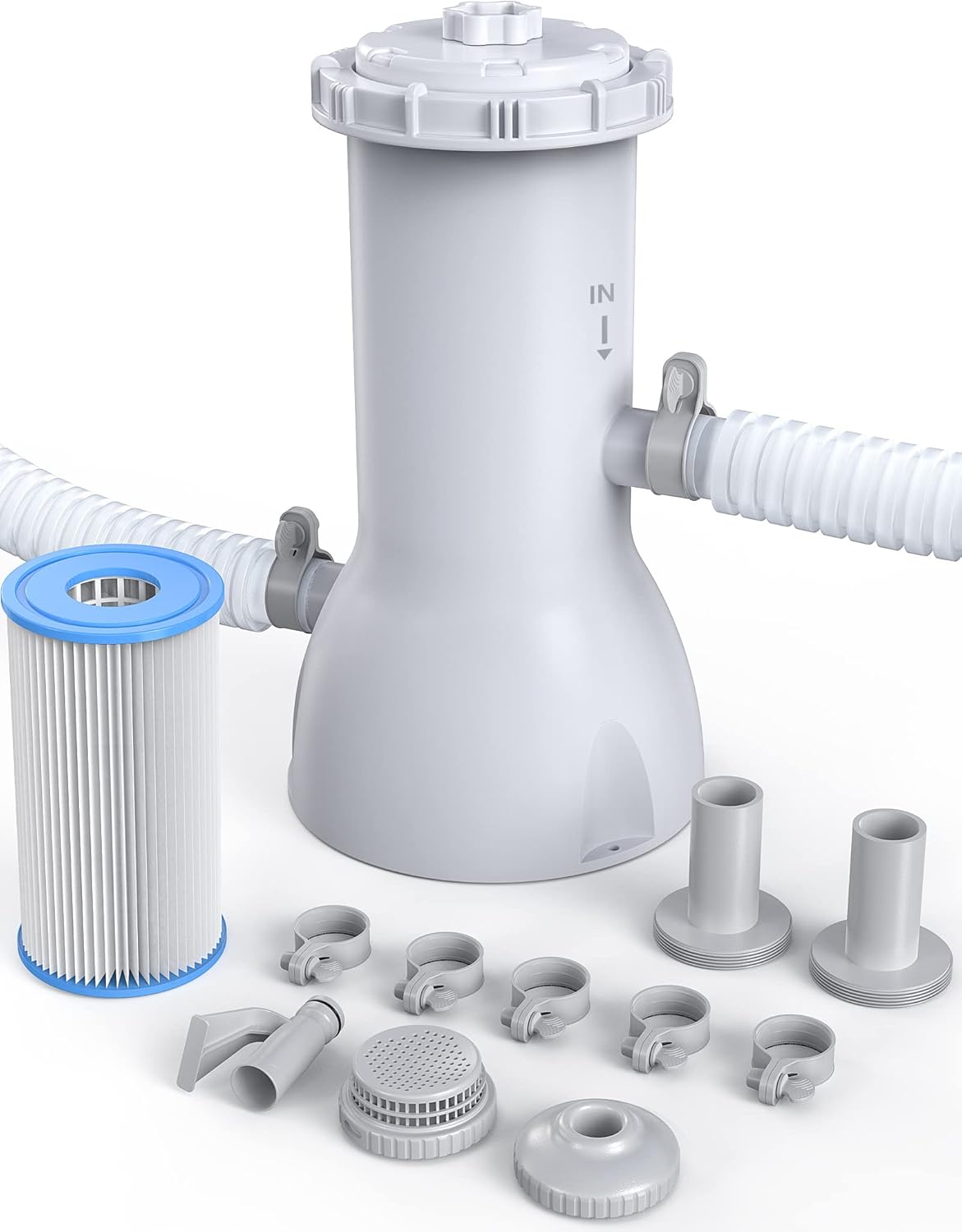 1000 GPH Above Ground Pool Pump and Filter with GFCI B34716