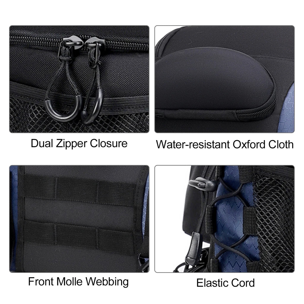 Two Shoulder Bag With 4 Boxes Waterproof Rain Cover P55461