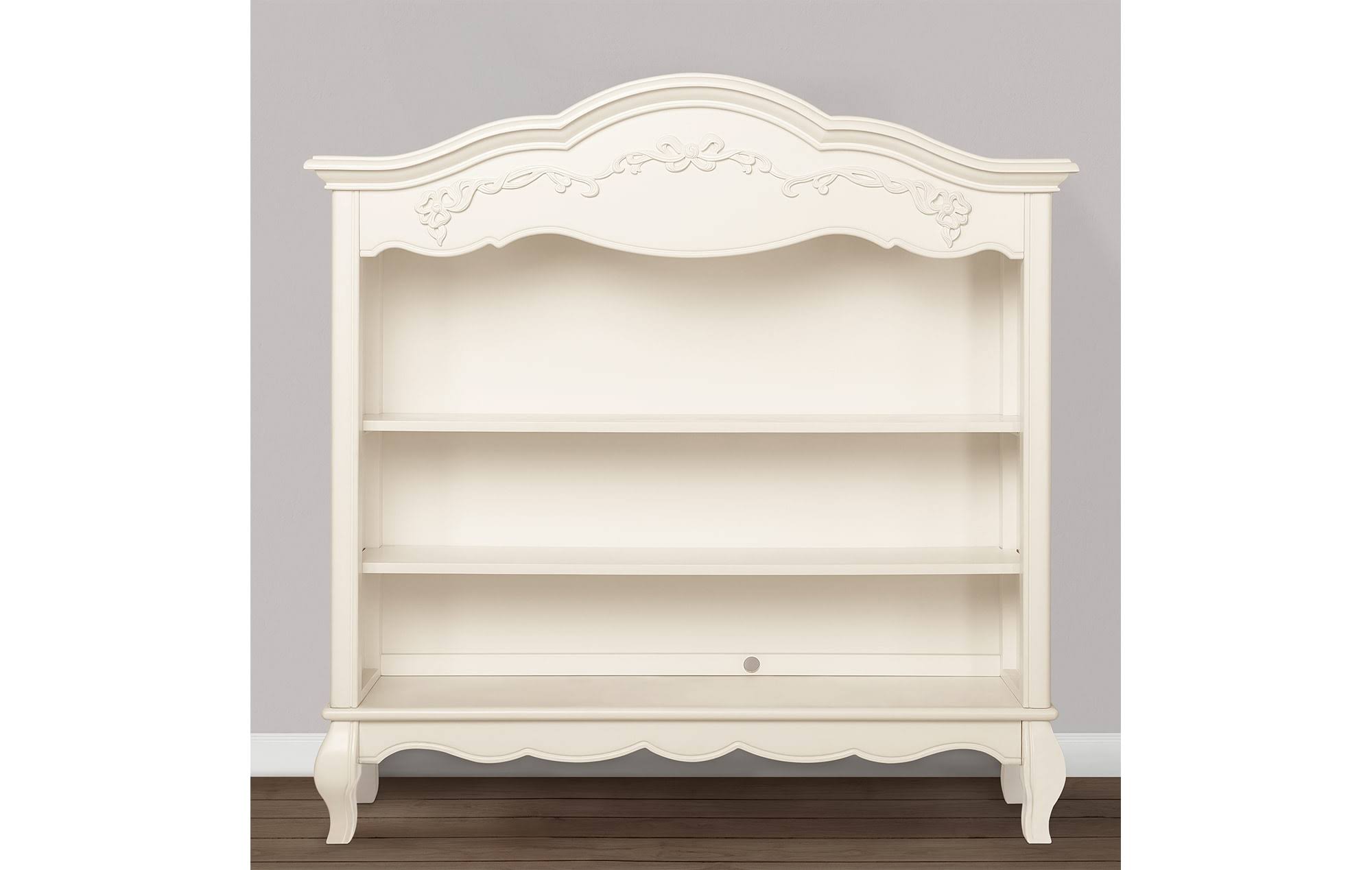 Ivory Lace Hutch Bookcase R68576