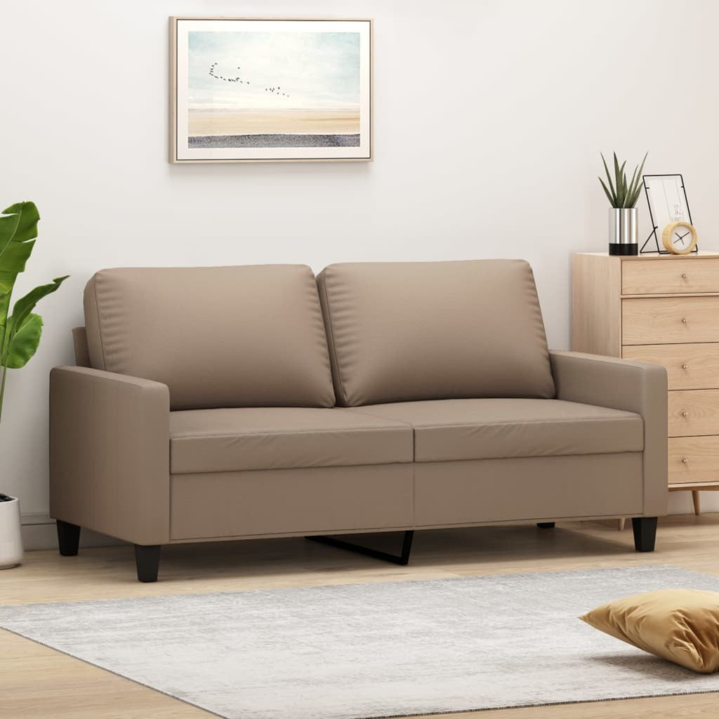 2-Seater Faux Leather Sofa G606